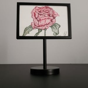 Original "love" Rose Sketch